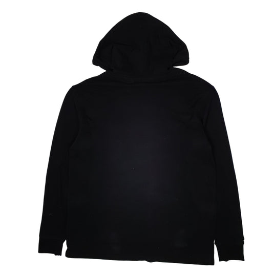 Mens Black Champion Lightweight Hoodie Jumper
