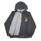 Mens Grey NFL Steelers Full Zip Jumper