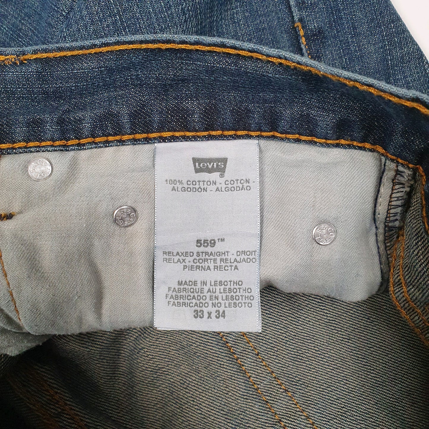 Mens Blue Levis   Jeans