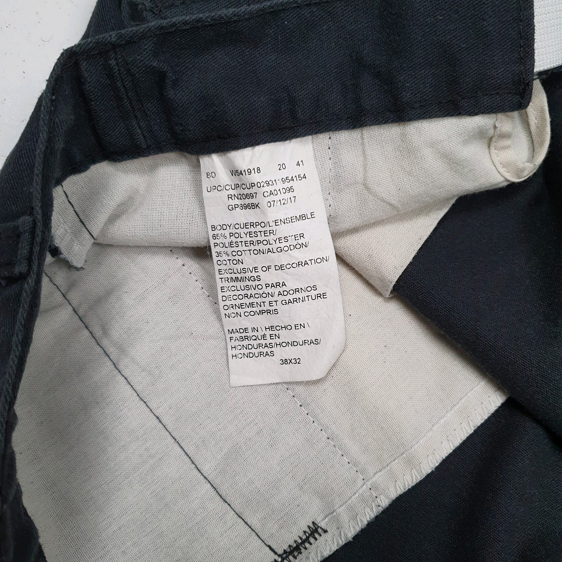 Mens Black Dickies   Shorts