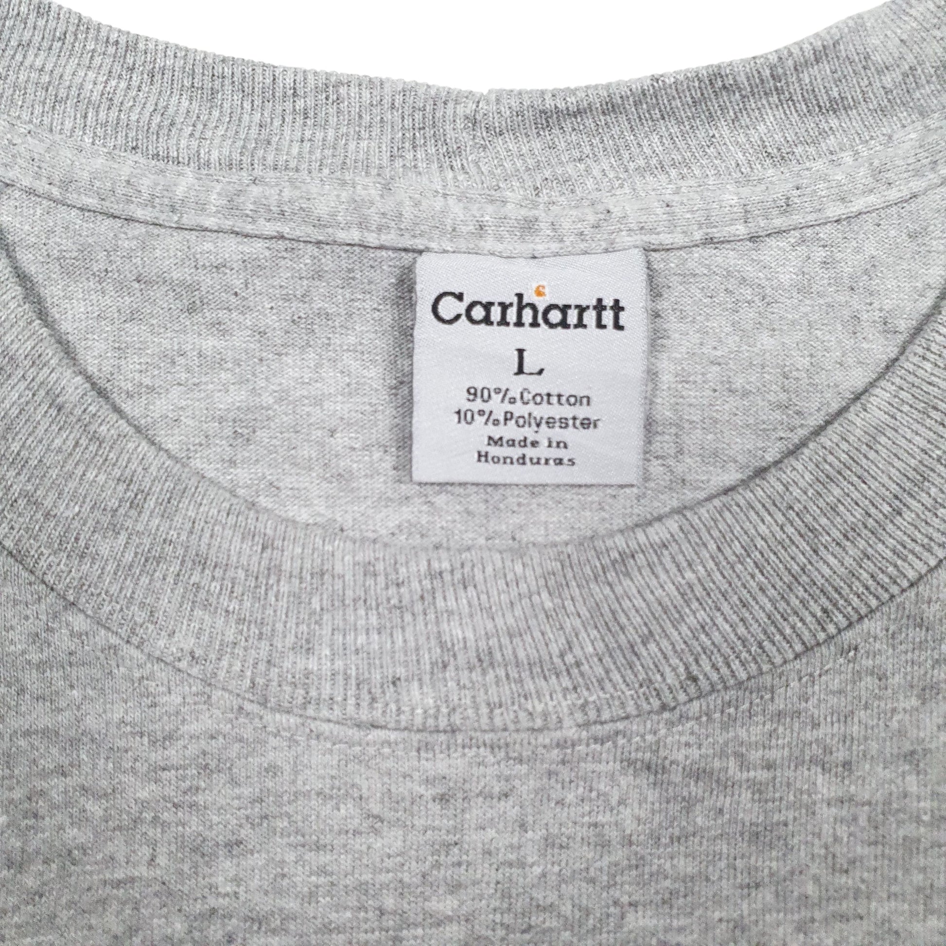 Mens Grey Carhartt   T Shirt
