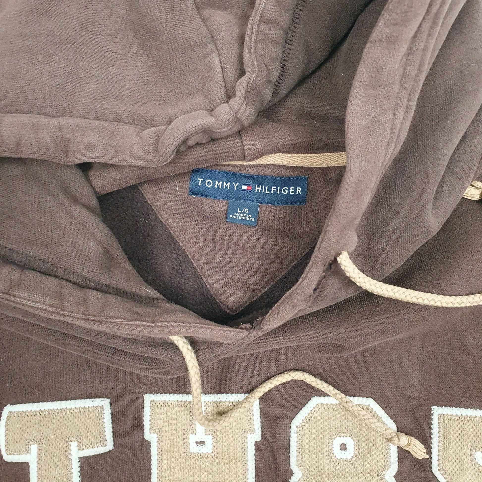Mens Brown Tommy Hilfiger  Hoodie Jumper