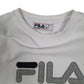 Womens White Fila  Crewneck Jumper