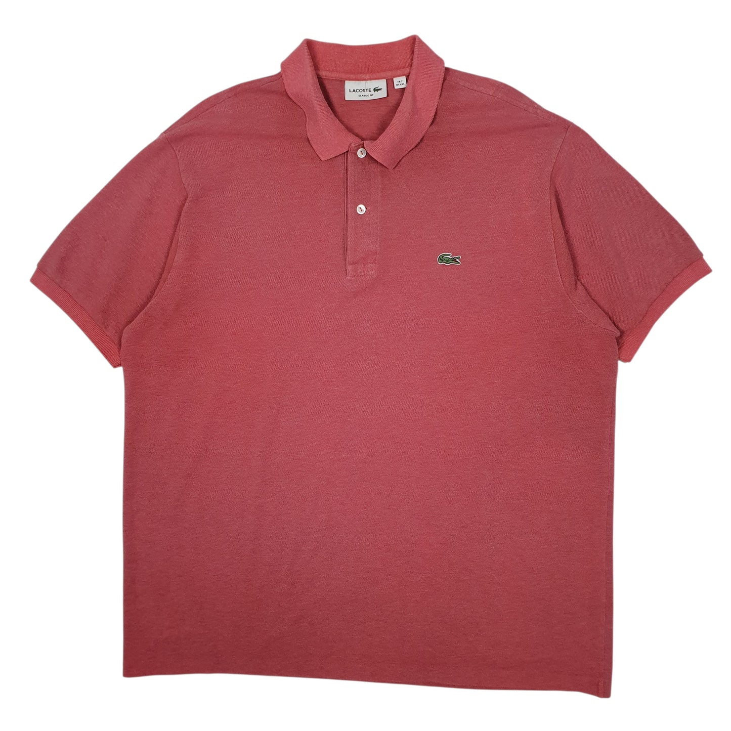 Mens Pink Polo Ralph Lauren Classic Fit Short Sleeve Polo Shirt