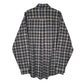 Mens Grey L.L.Bean Thick Flannel  Shirt
