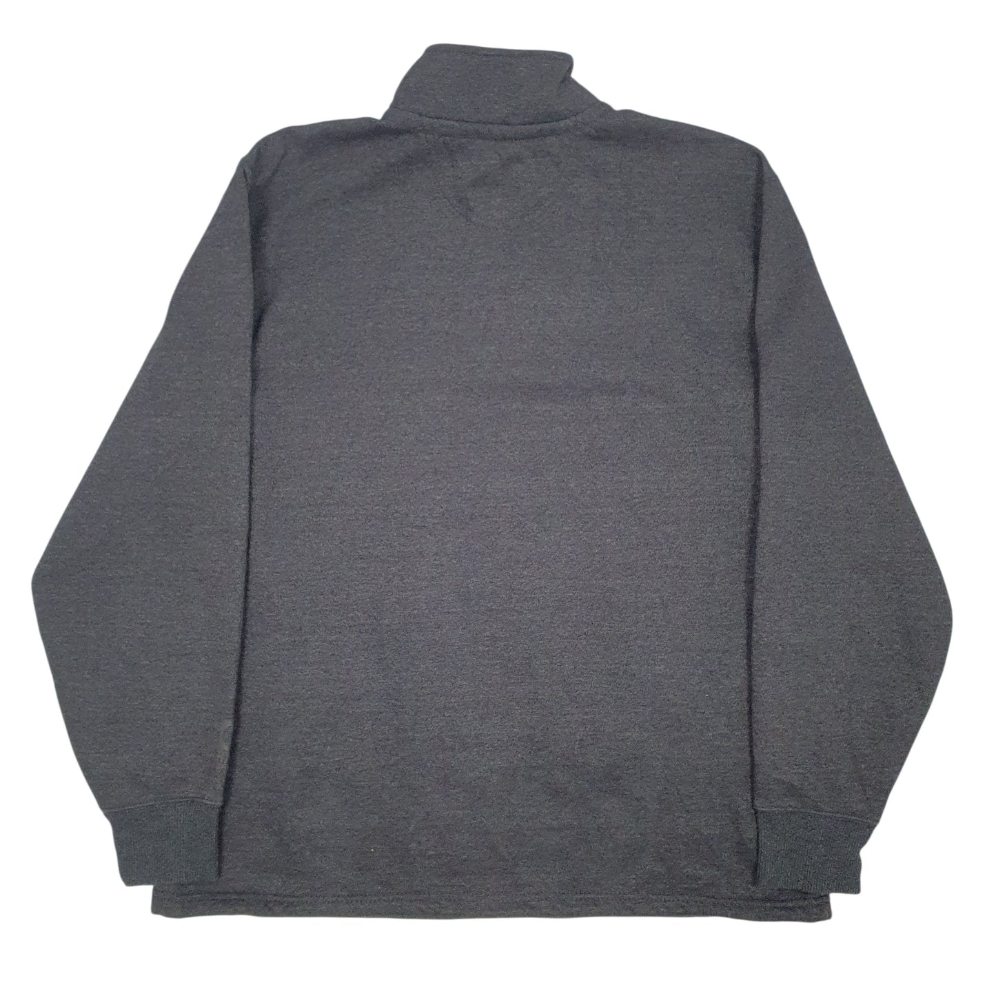 Mens Grey Carhartt Original Fit Quarter Zip Jumper