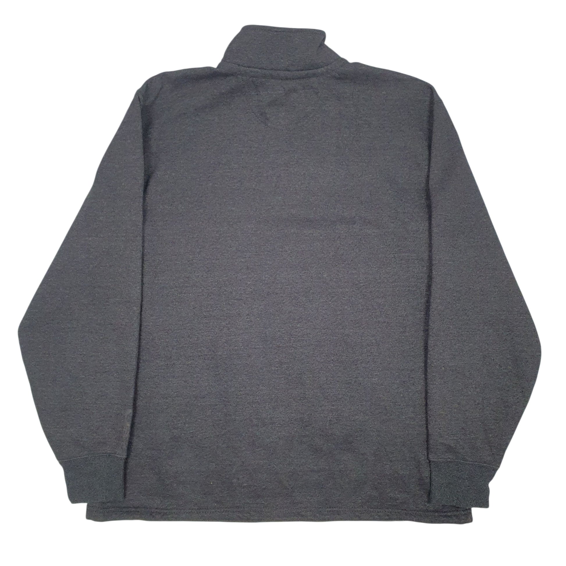 Mens Grey Carhartt Original Fit Quarter Zip Jumper