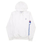 Mens White Champion  Hoodie Jumper