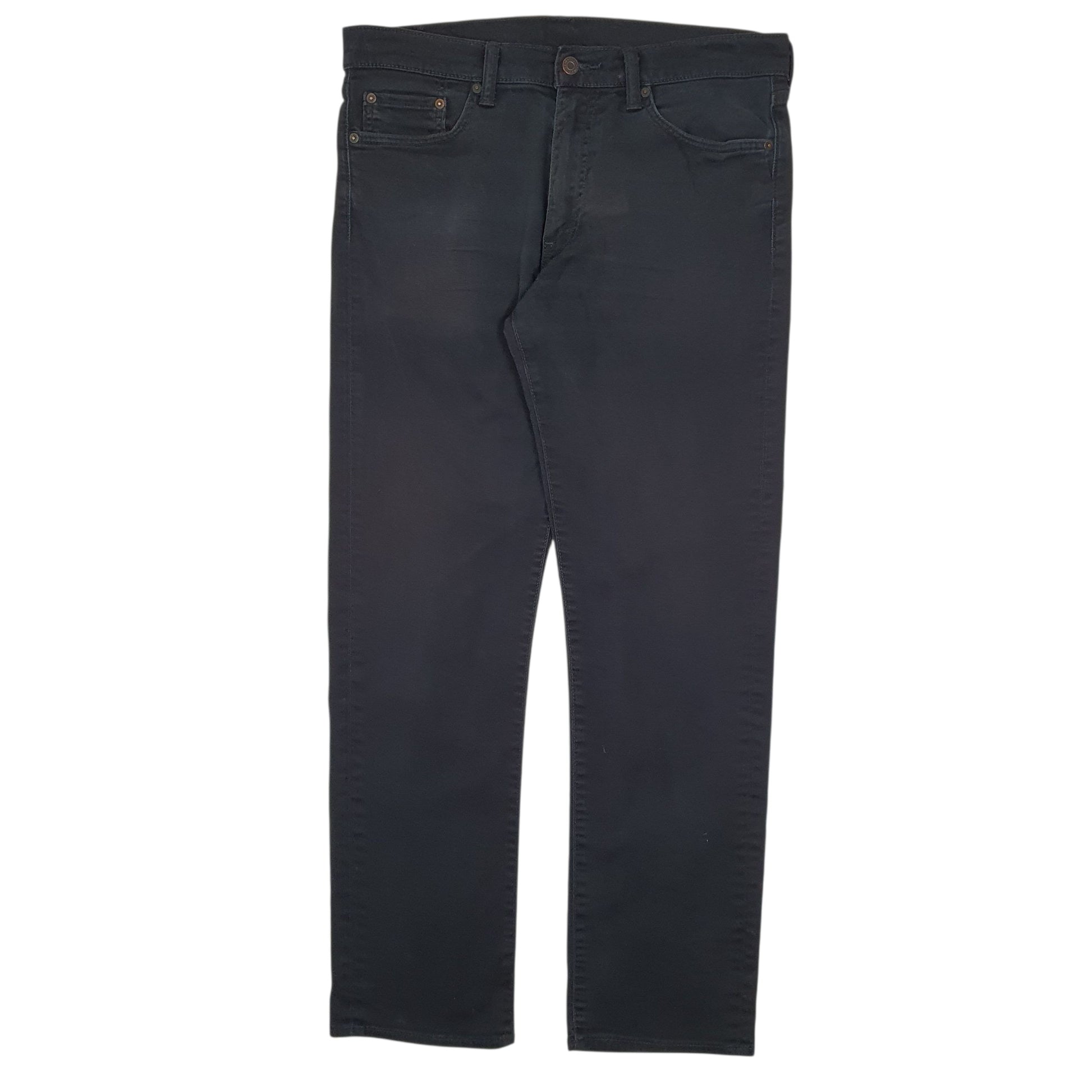 Mens Black Levis  504 JeansW34 L32