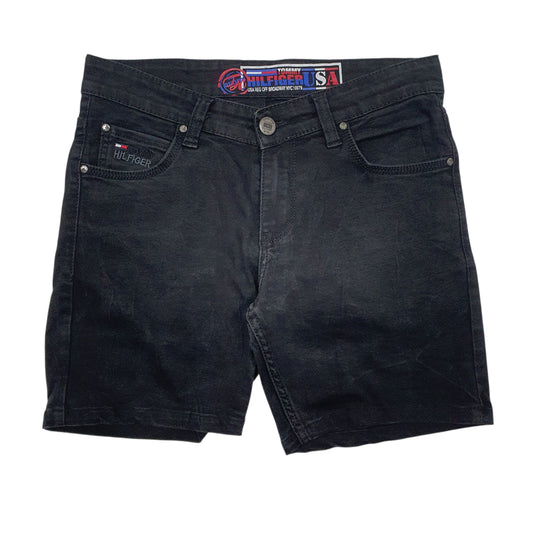 Mens Black Tommy Hilfiger  Denim Shorts