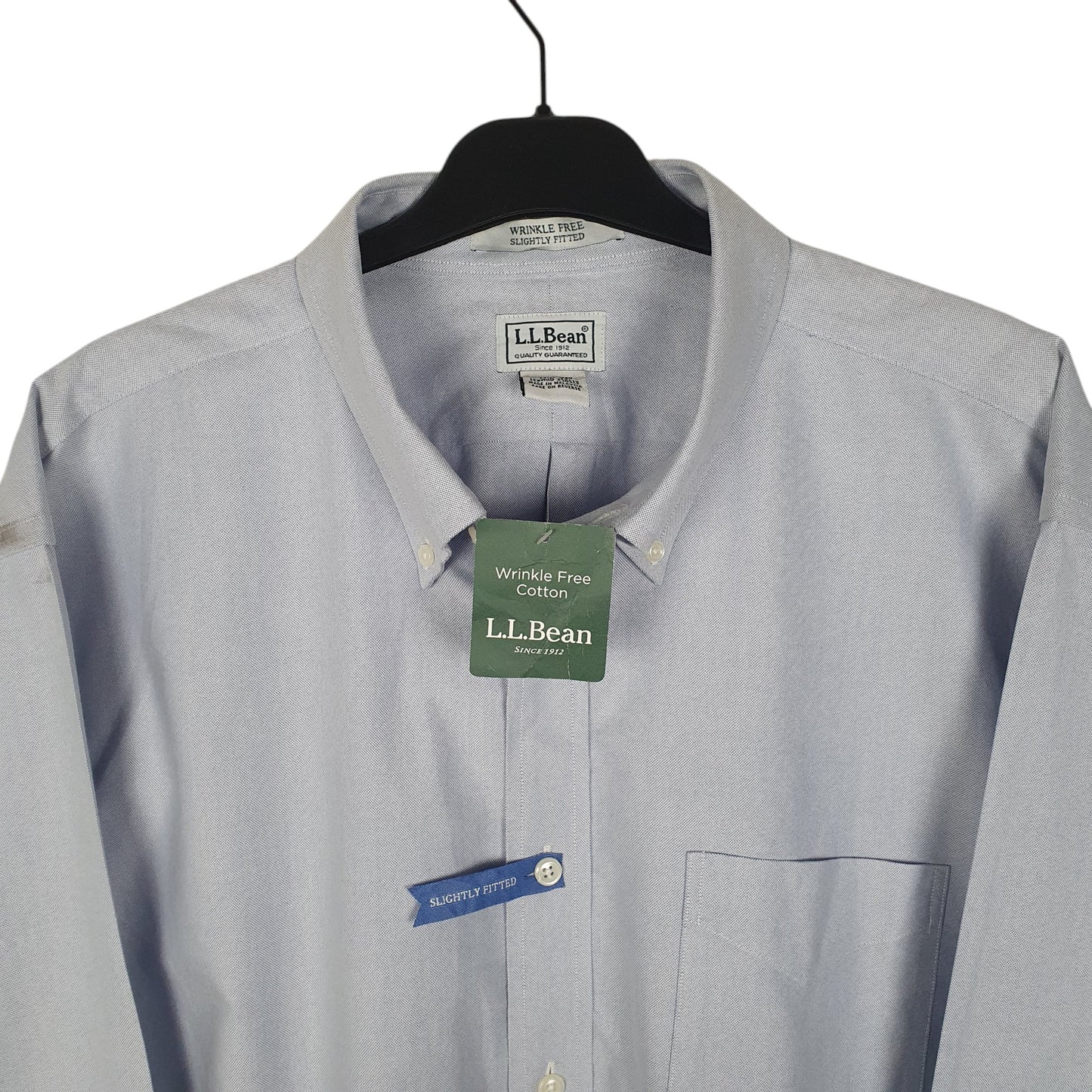 Mens Blue L.L.Bean   Shirt