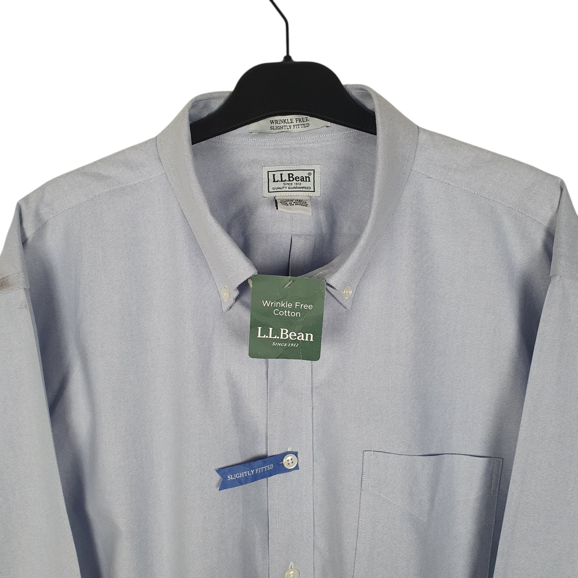Mens Blue L.L.Bean   Shirt