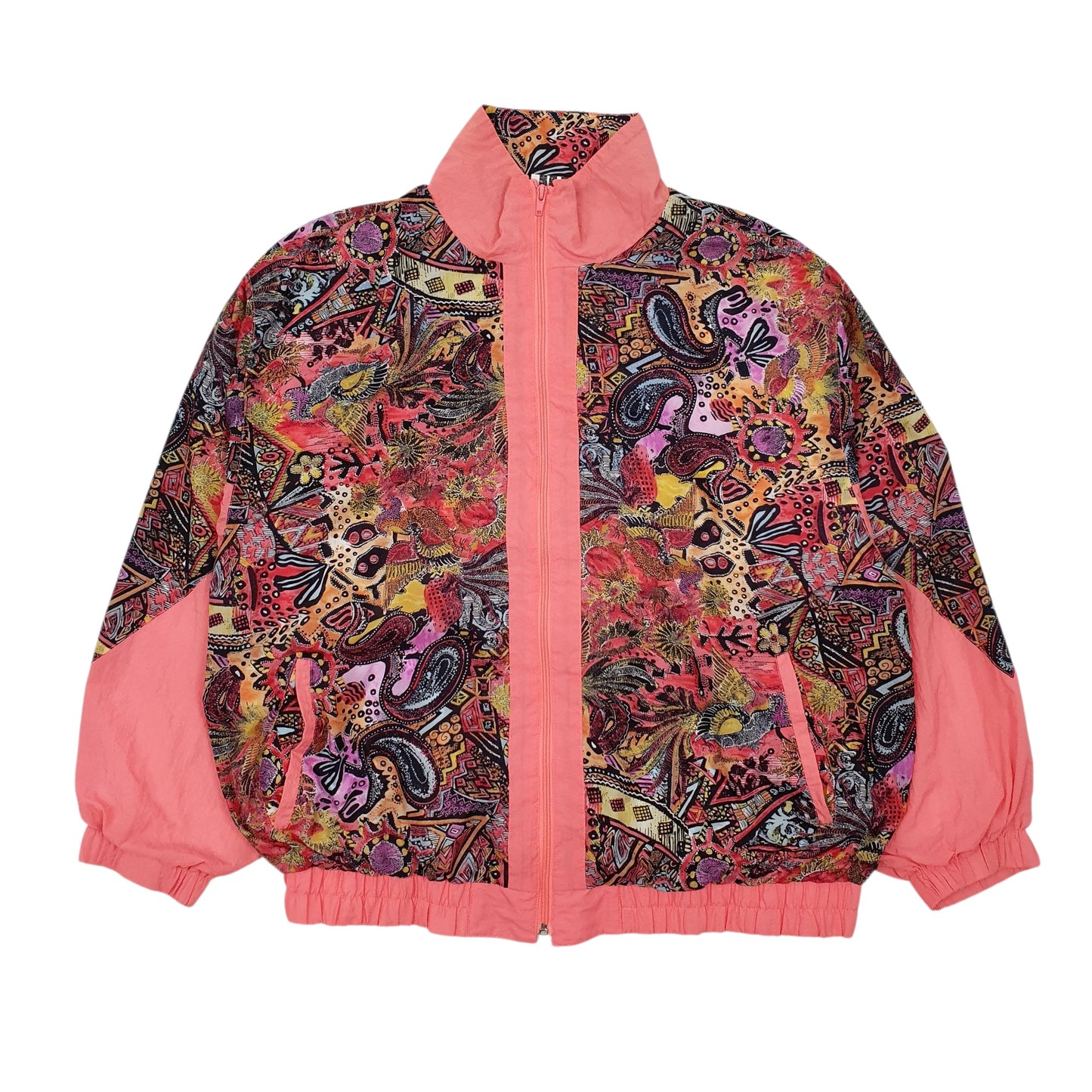 Mens Pink Tensity  Full Zip Coat