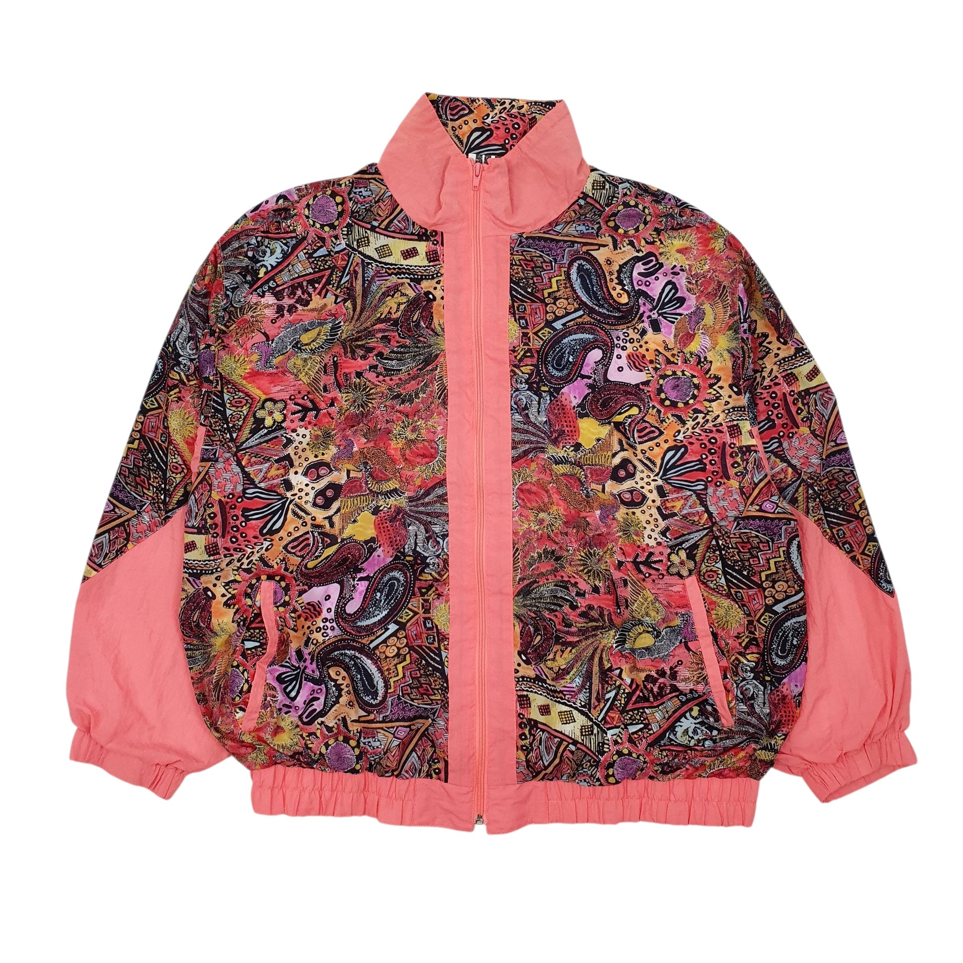 Mens Pink Tensity  Full Zip Coat