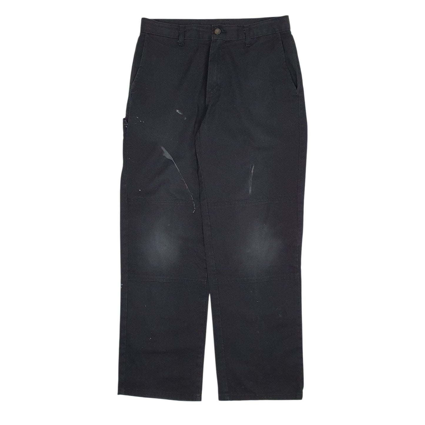Mens Black Dickies  Chino Trousers
