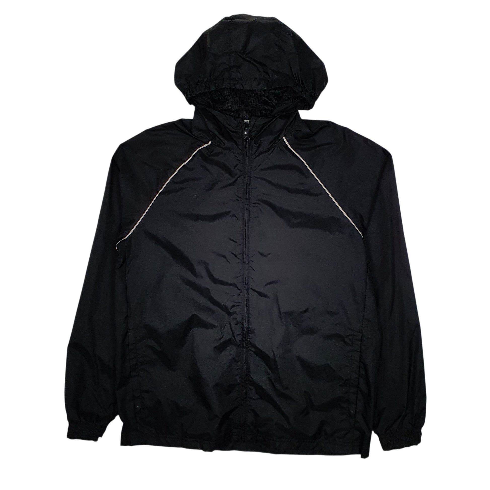 Mens Black Adidas  Hoodie Coat