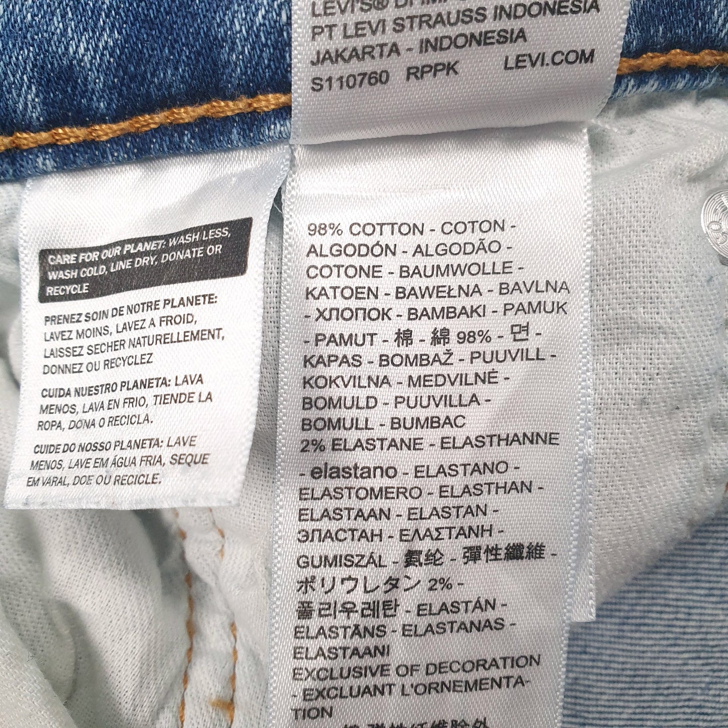 Mens Blue Levis   Jeans