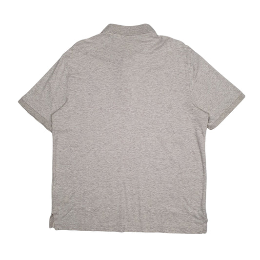 Mens Grey Polo Ralph Lauren Classic Fit  Polo Shirt