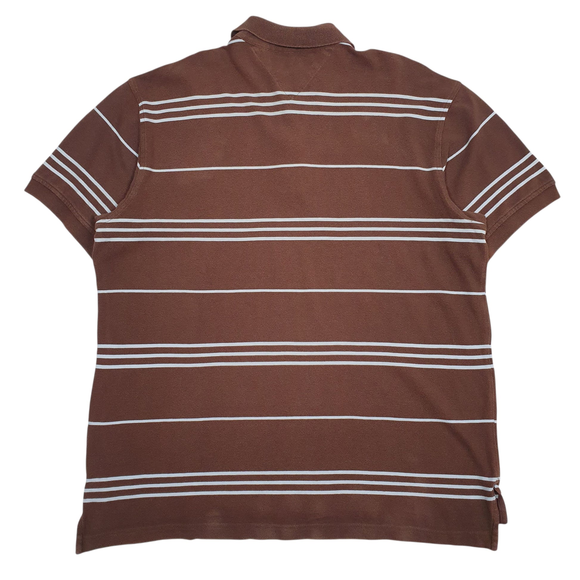 Mens Brown Tommy Hilfiger   Polo Shirt