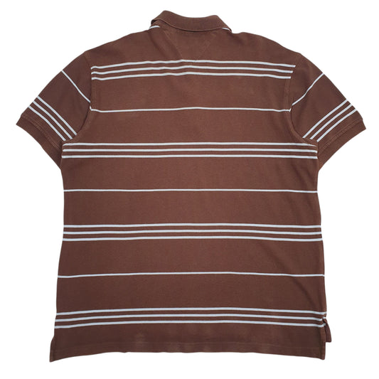 Mens Brown Tommy Hilfiger   Polo Shirt