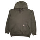 Mens Green Carhartt  Hoodie Jumper