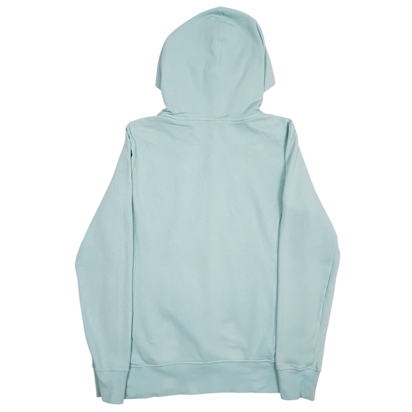 Womens Blue The North Face Spellout Hoodie Jumper