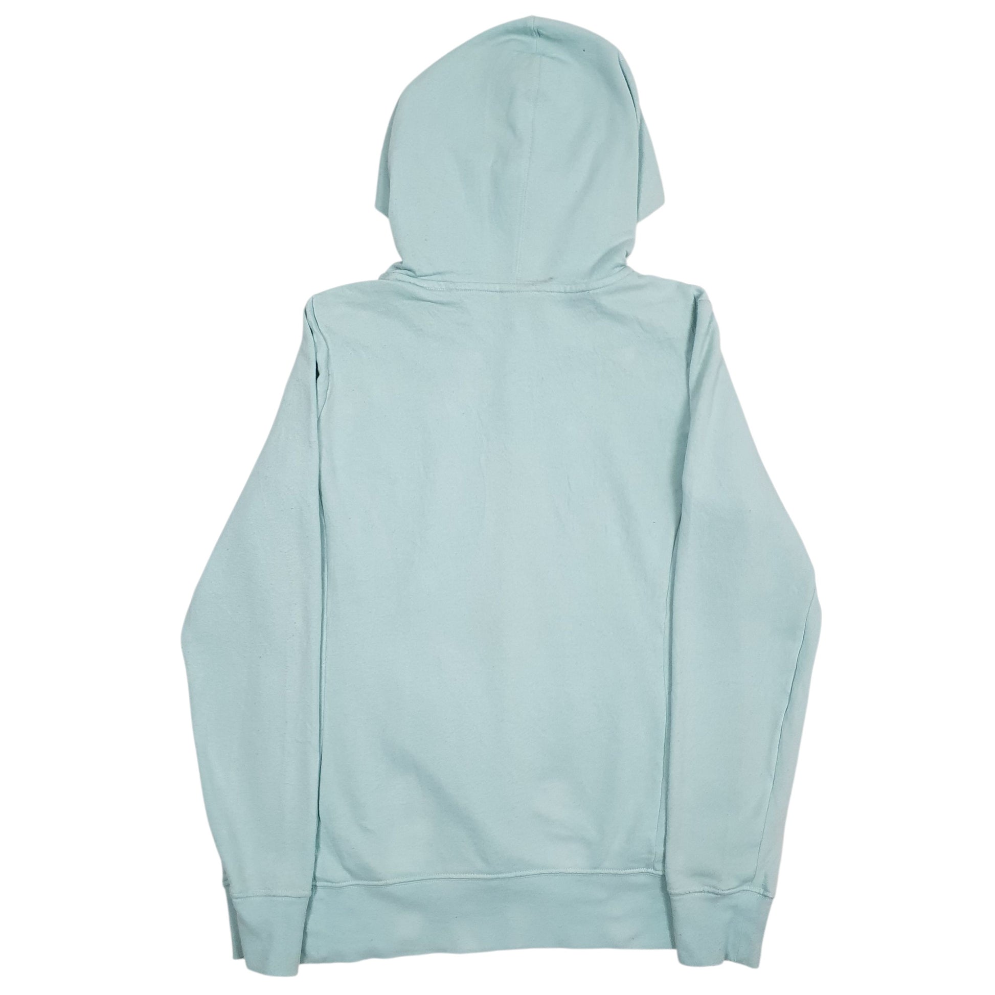 Womens Blue The North Face Spellout Hoodie Jumper
