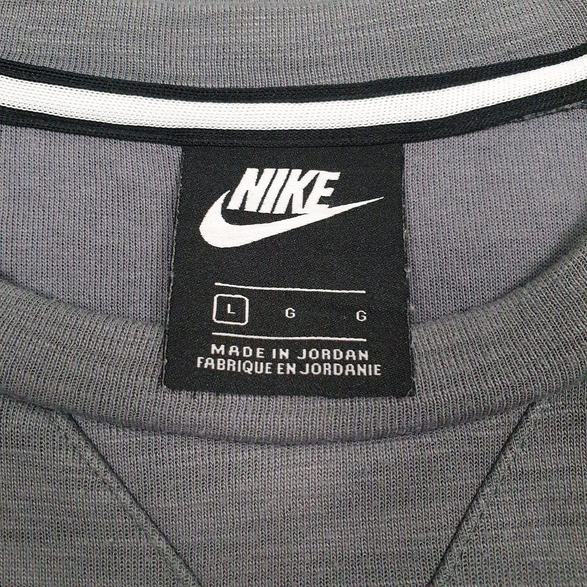 Mens Grey Nike  Crewneck Jumper