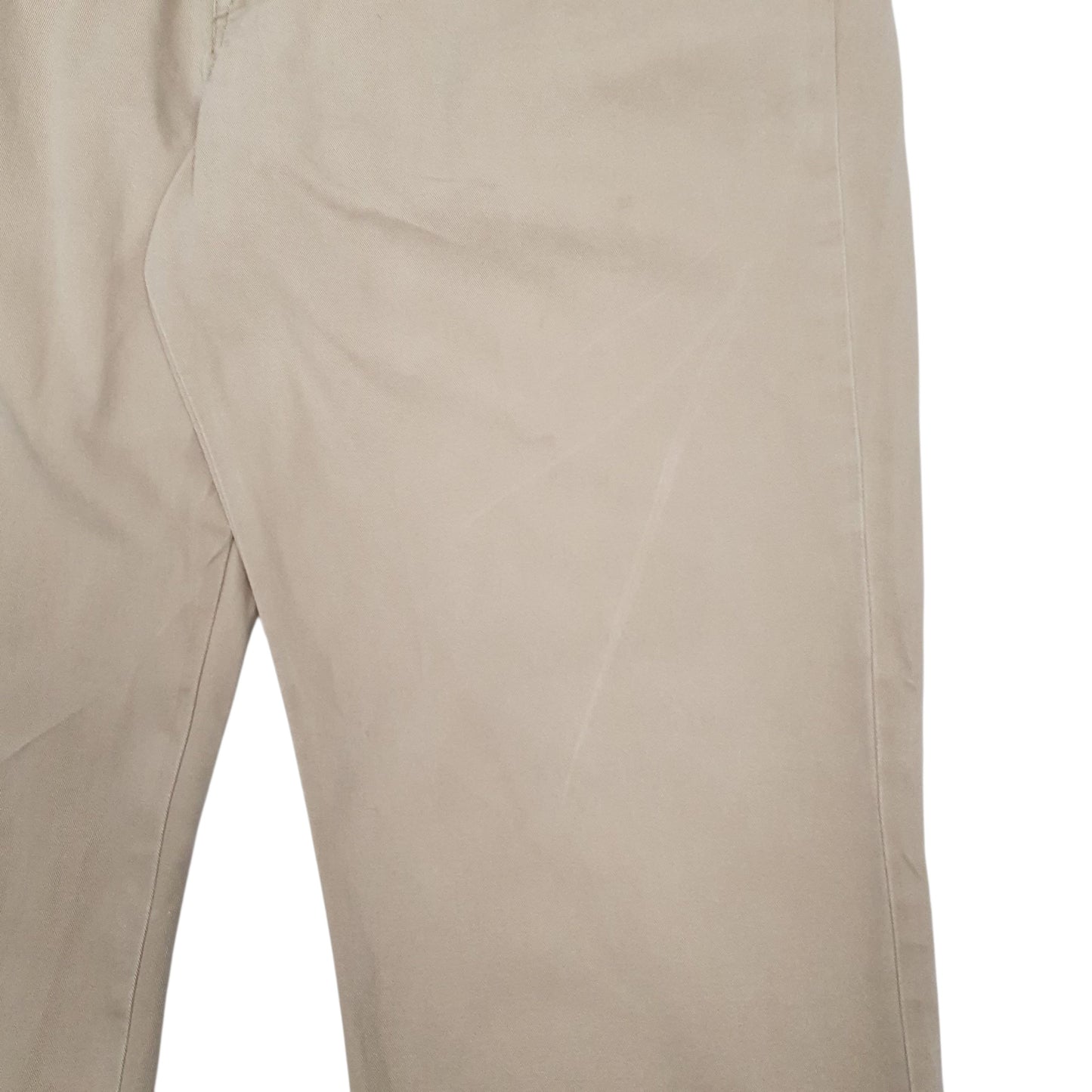 Mens Beige Polo Ralph Lauren Classic Fit  Trousers