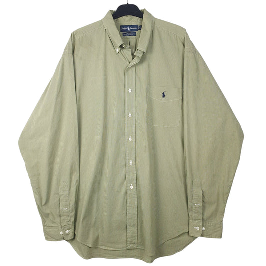 Mens Green Ralph Lauren  Long Sleeve Shirt