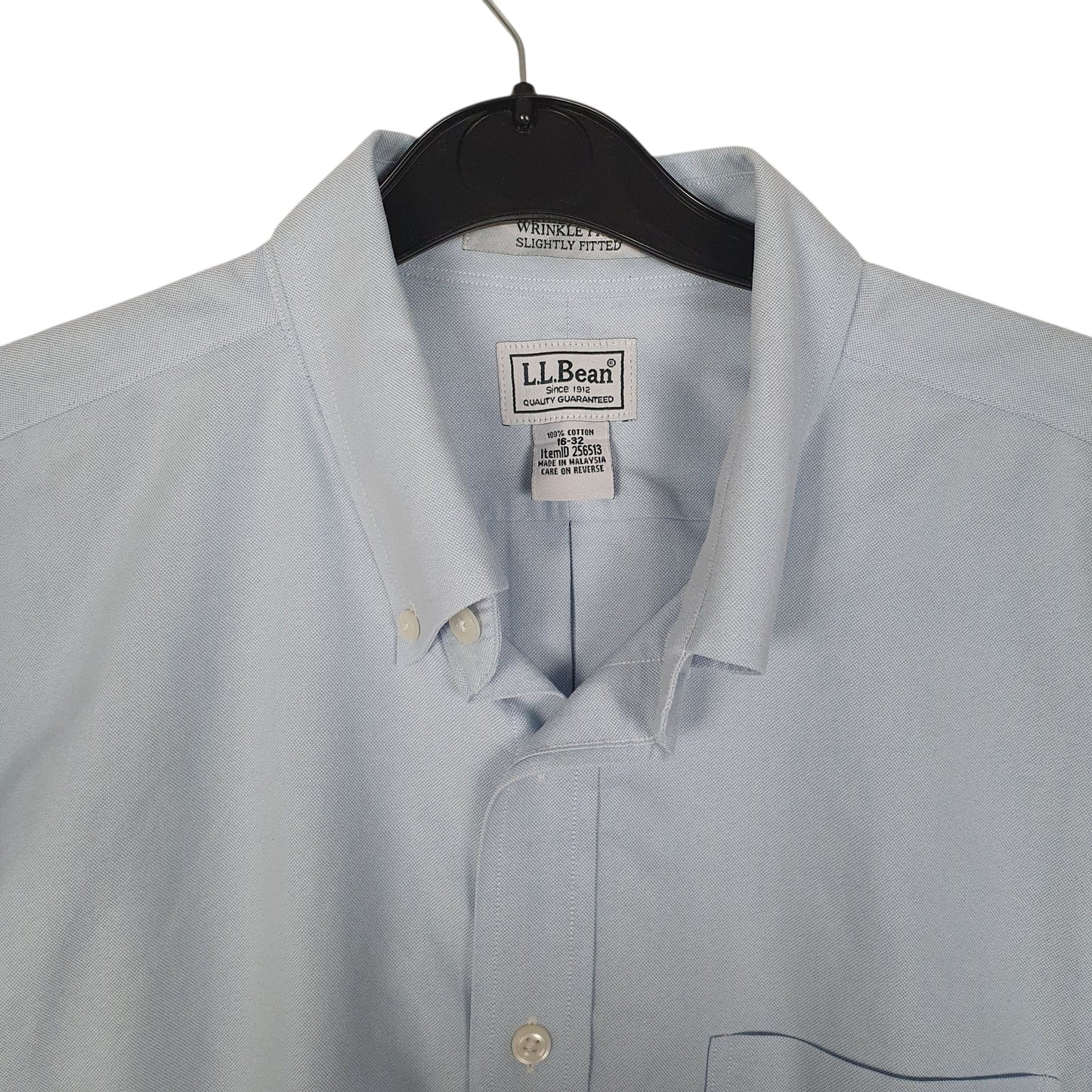 Mens Blue L.L.Bean   Shirt