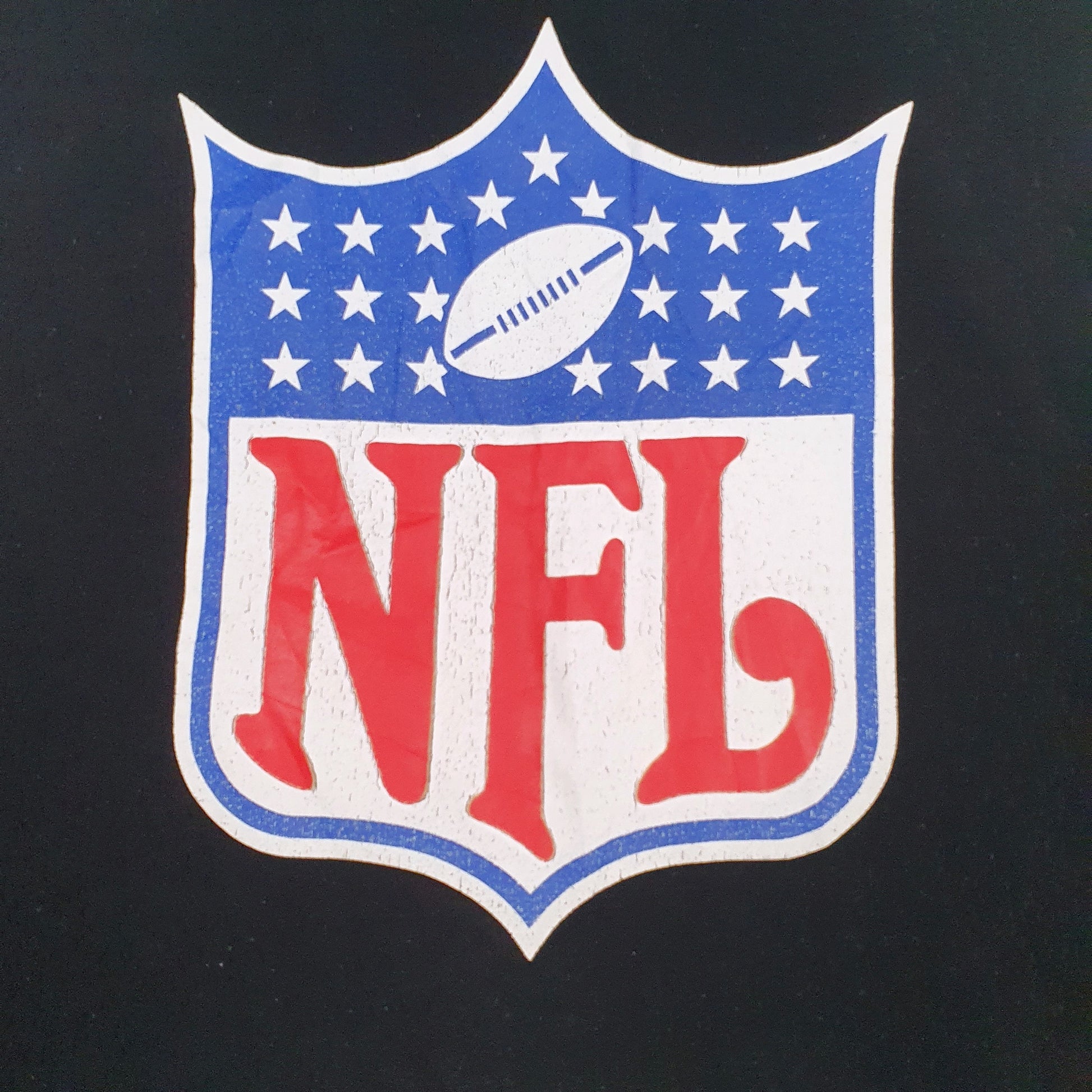 Mens Black NFL  Hoodie Jumper