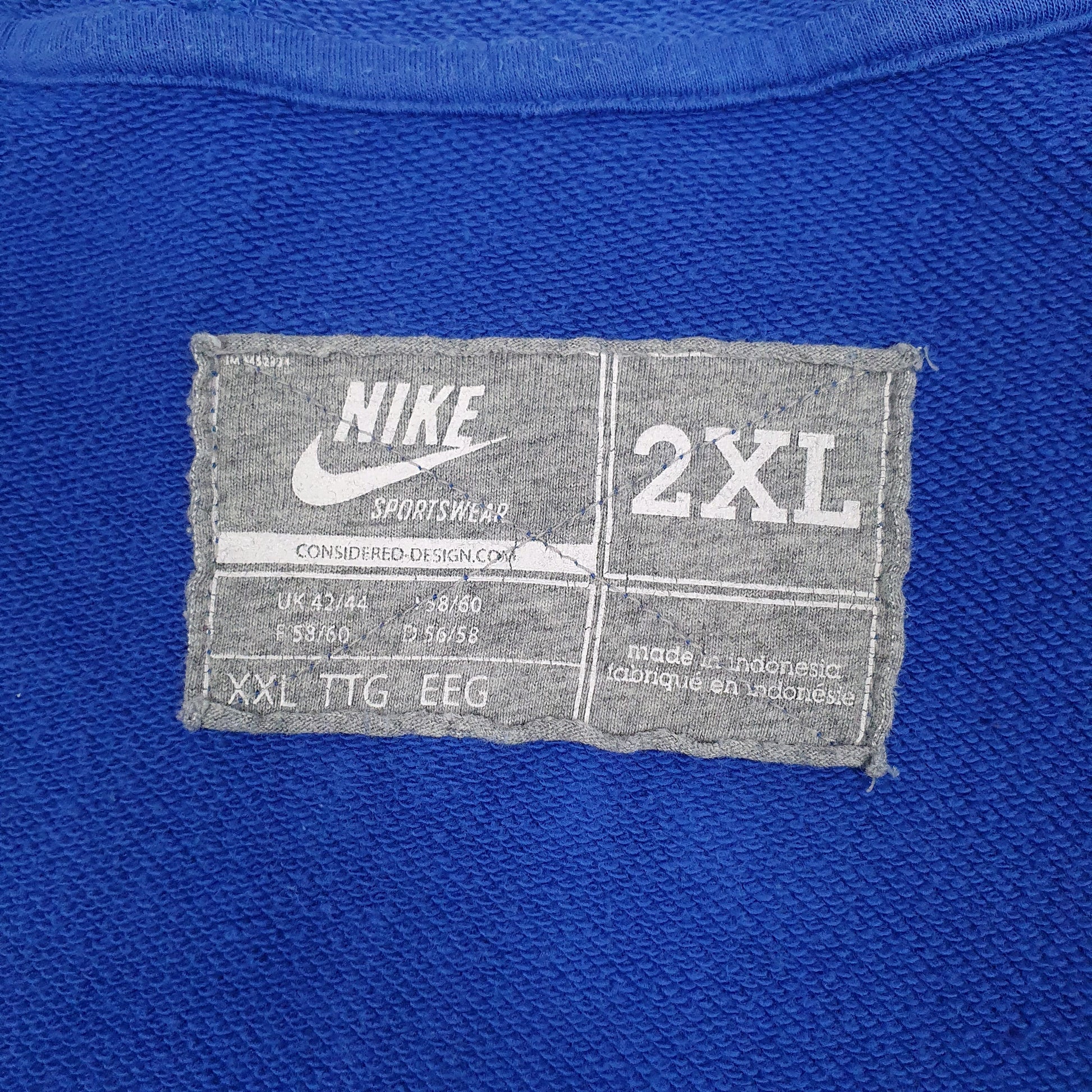 Mens Blue Nike Boise State Full Zip Jumper