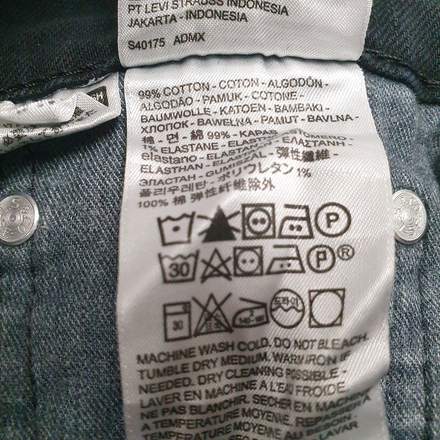 Mens Black Levis   Jeans