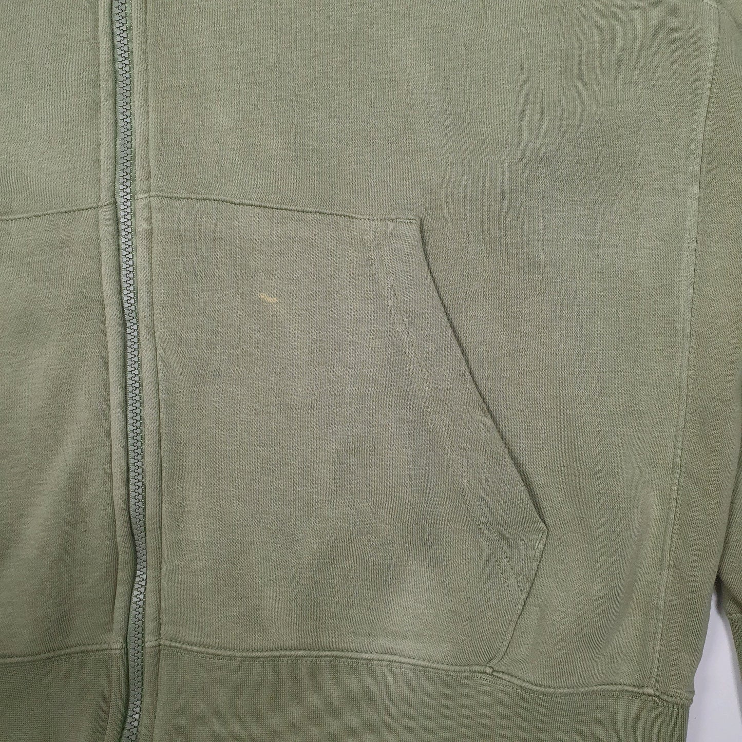 Mens Green Nike Hoodie Full Zip Jumper