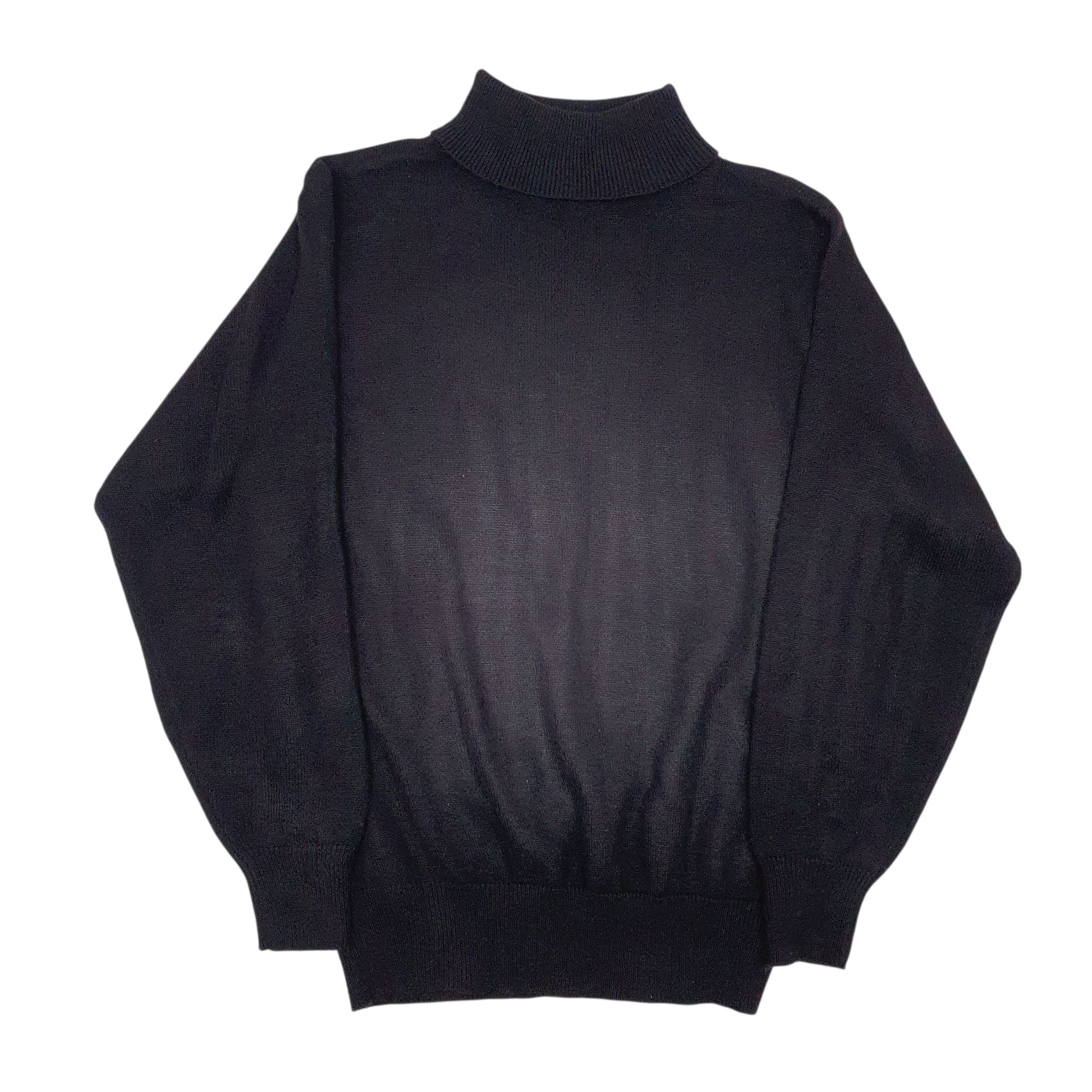 Womens Black Emreco  Turtle Neck Jumper
