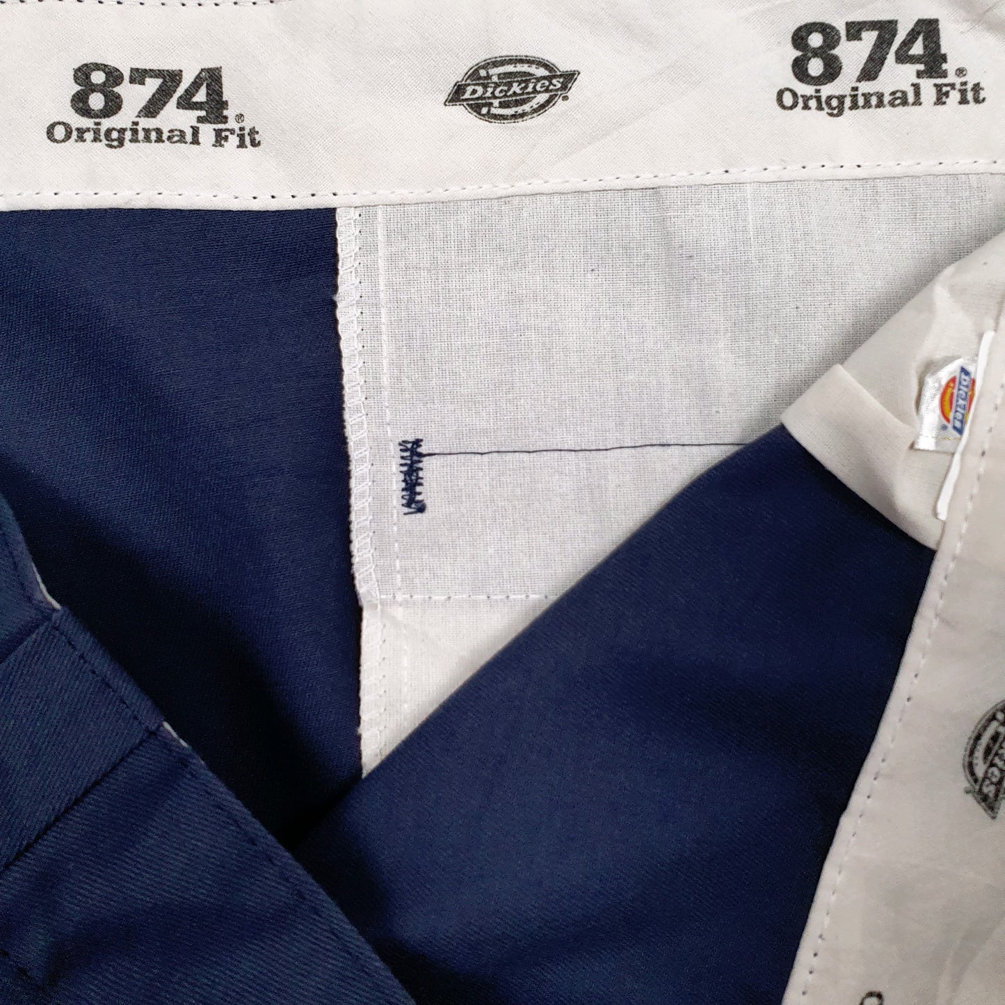 Mens Navy Dickies 874 Workwear  Trousers