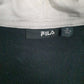 Mens Black Fila  Full Zip Jumper