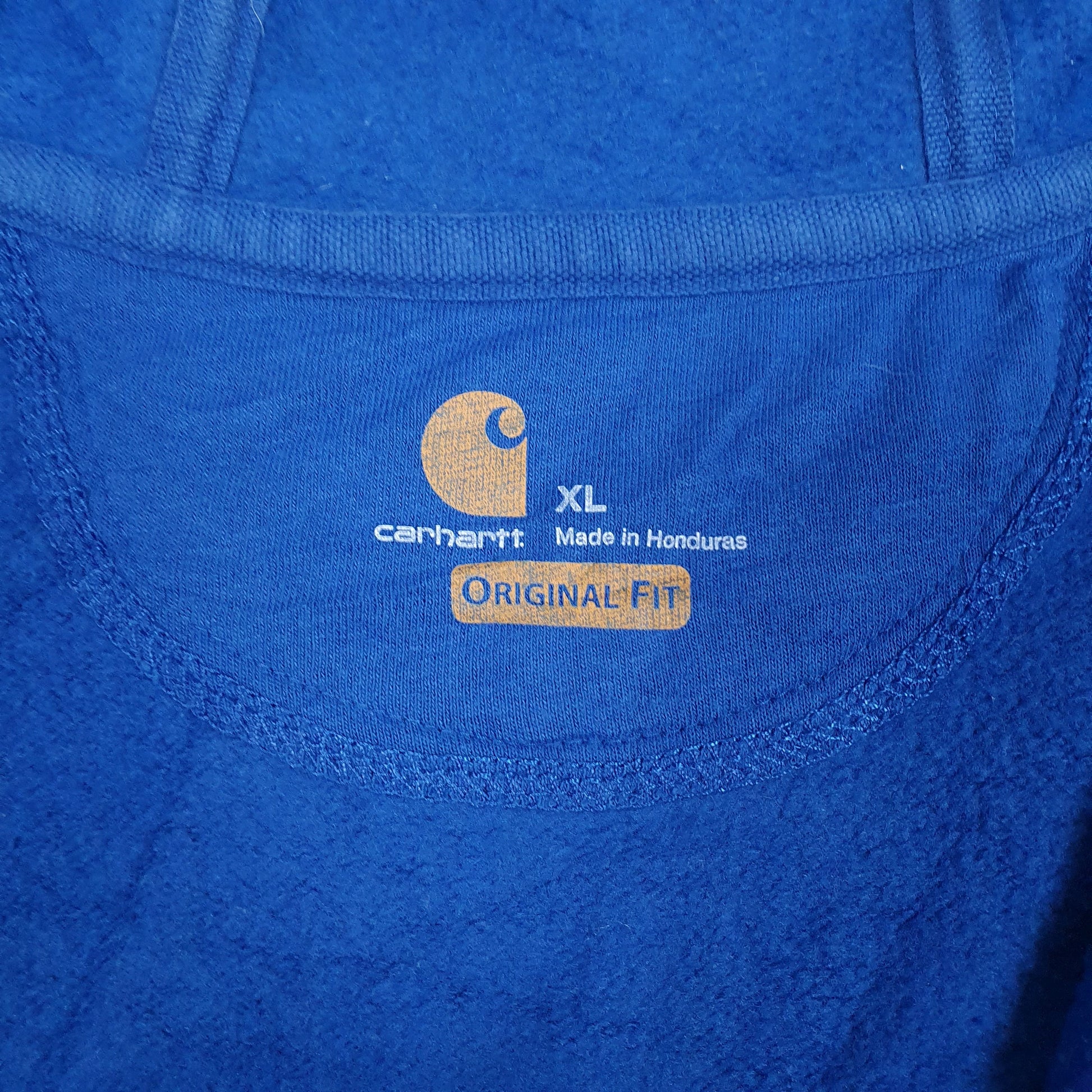 Mens Blue Carhartt  Full Zip Jumper