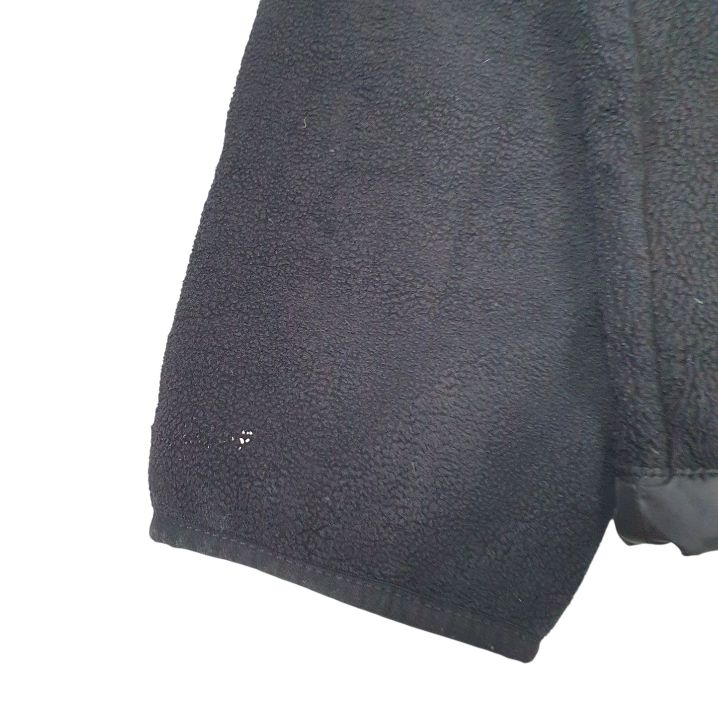 Mens Black The North Face Fleece Full Zip Coat