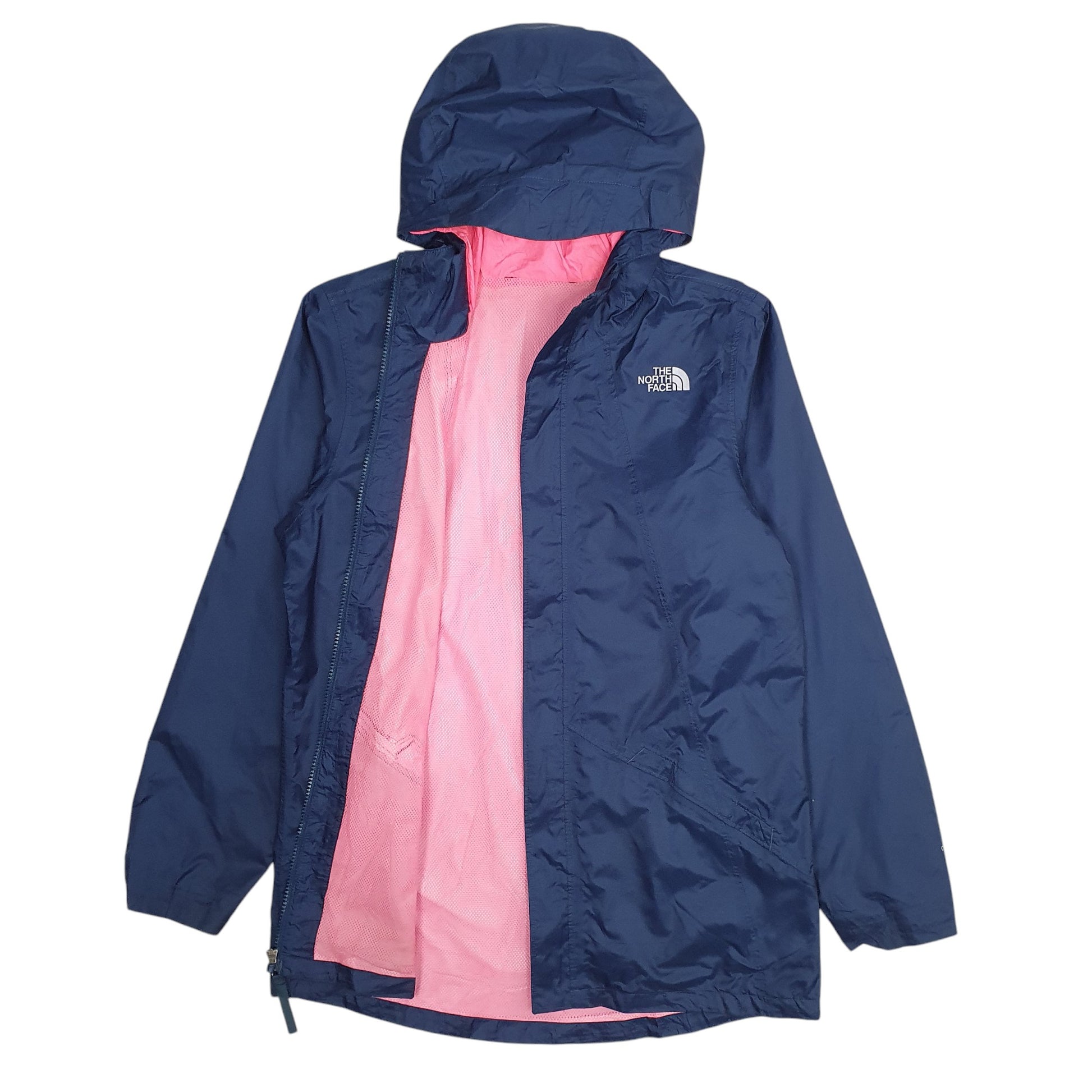 Womens Navy The North Face Dryvent Full Zip Coat