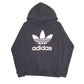 Mens Black Adidas Originals Hoodie Jumper