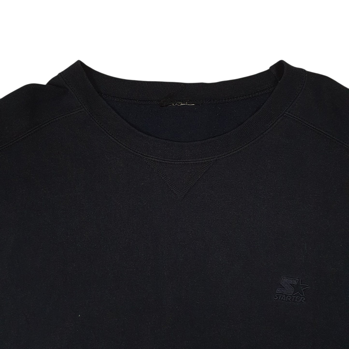 Mens Navy Starter  Crewneck Jumper