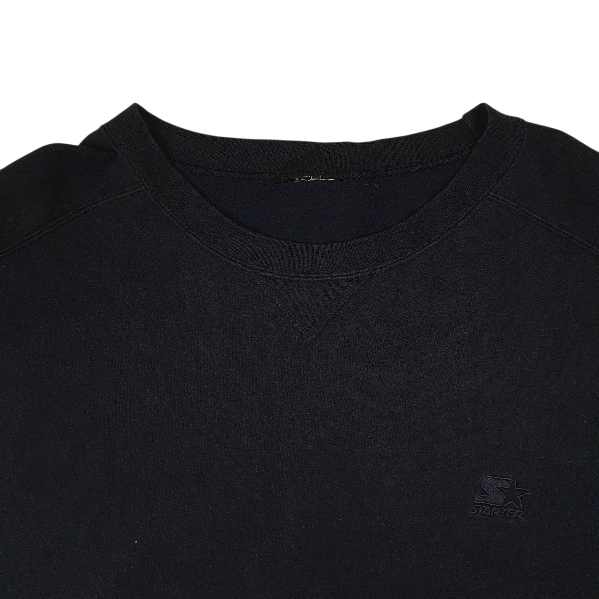 Mens Navy Starter  Crewneck Jumper