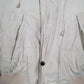 Mens Cream Nautica Vintage 90s Windbreaker Hoodie Coat
