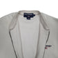 Mens White Ralph Lauren Polo Sport Full Zip Jumper