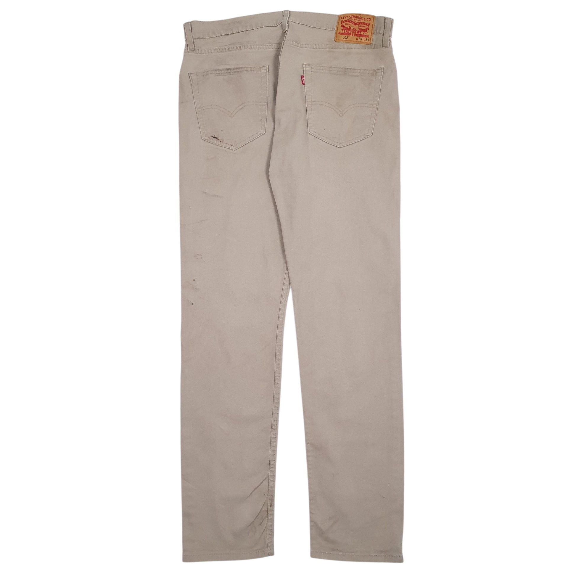 Mens Beige Levis   Jeans