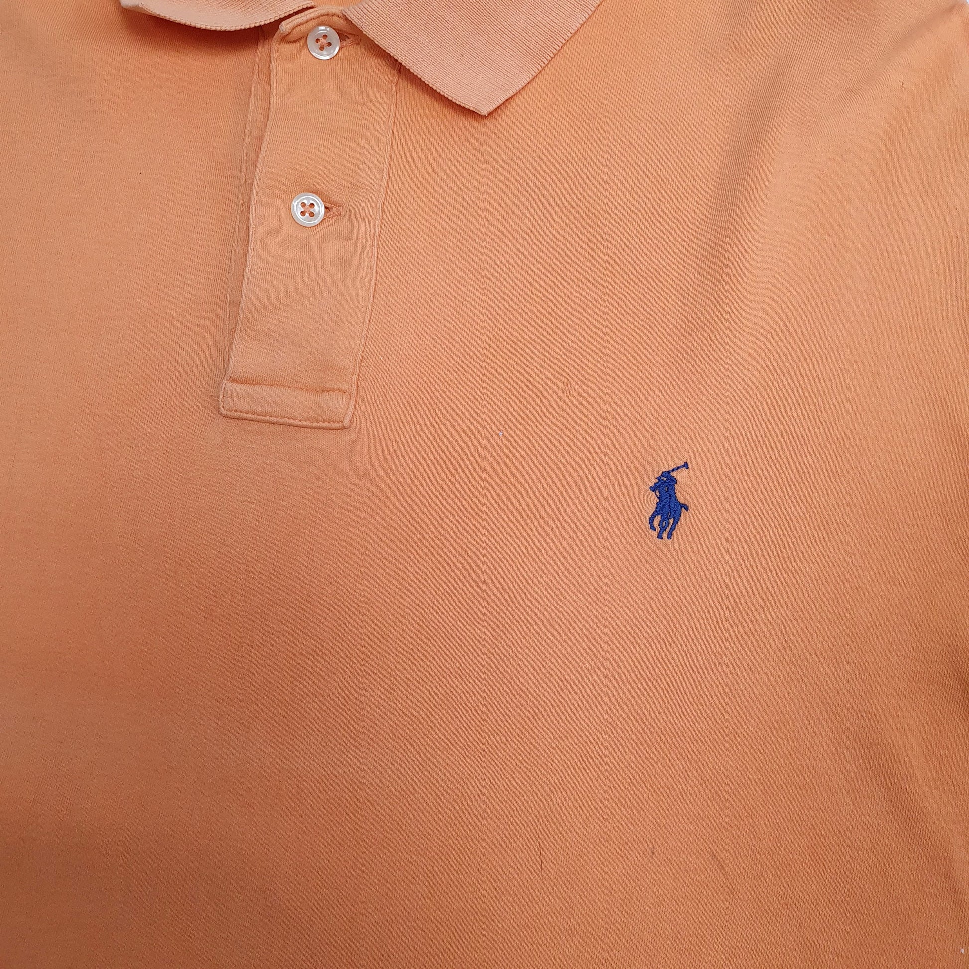 Mens Orange Polo Ralph Lauren   Polo Shirt