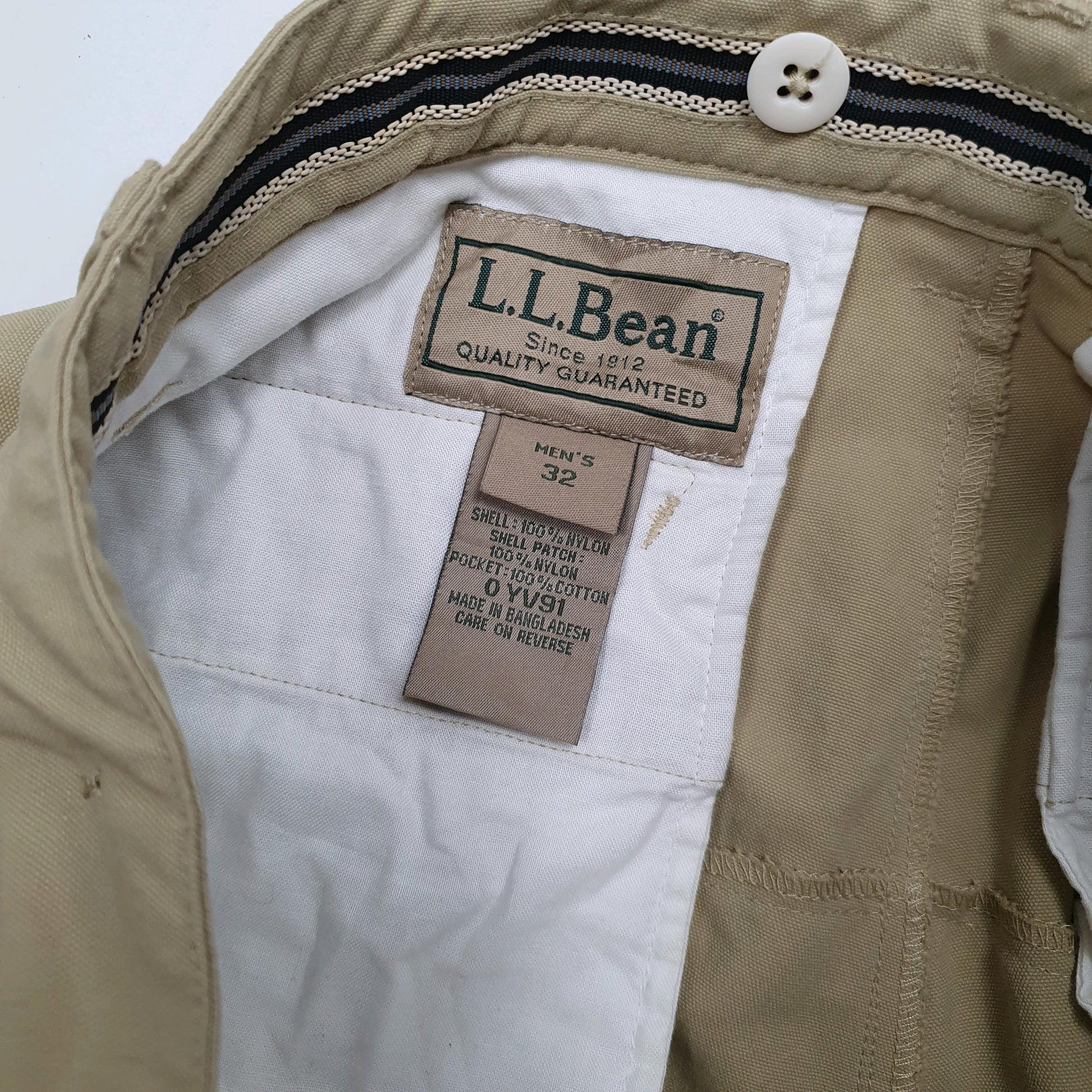 Mens Beige L.L.Bean   Trousers