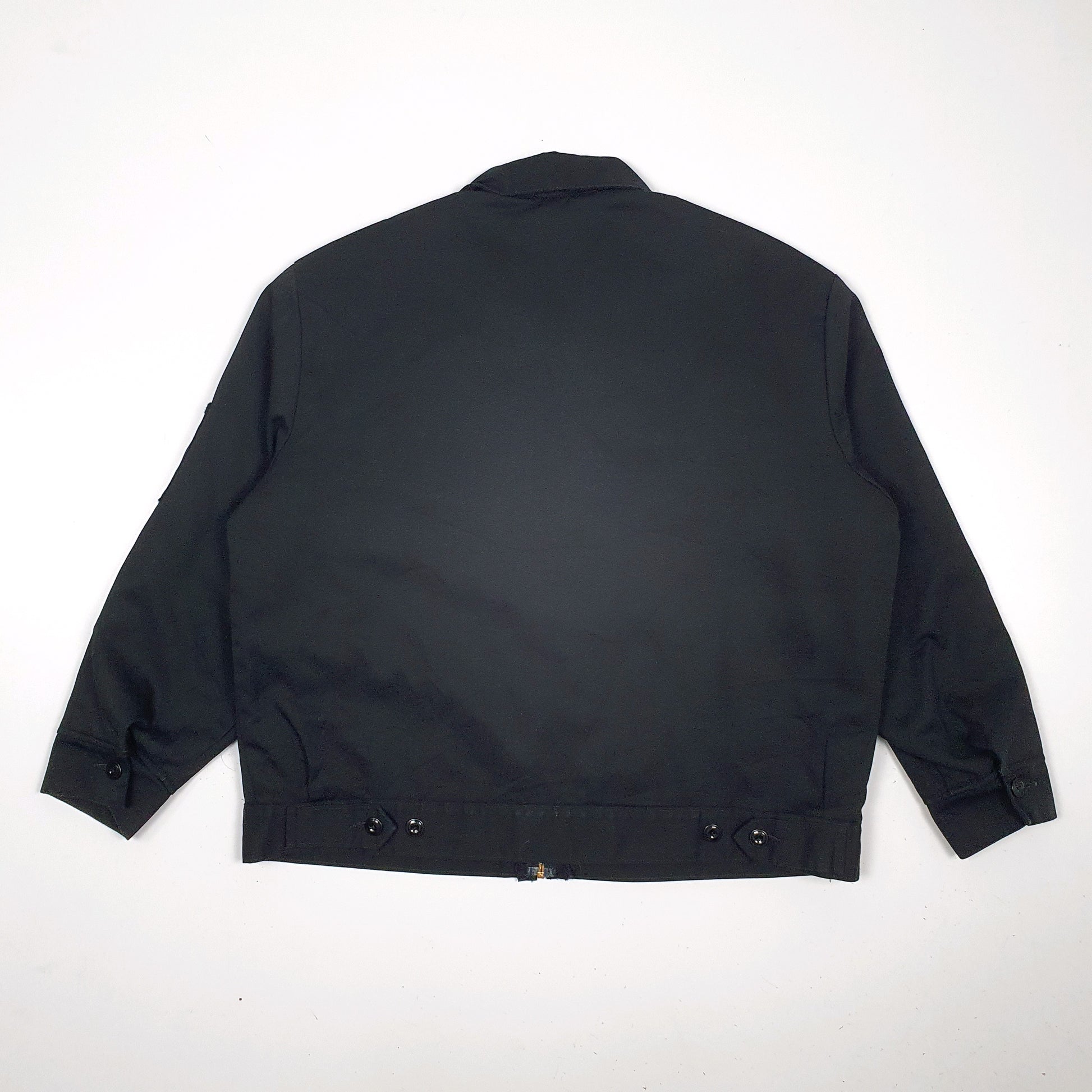 Mens Black Dickies   Coat